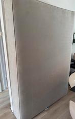 Laatste KANS! boxspring 1,40/2,00 grijs/beige BESCHADIGD, Ophalen, Gebruikt