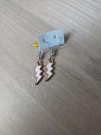 Roze Bliksem Oorbellen - Nieuw!, Overige materialen, Hangers, Nieuw, Ophalen of Verzenden