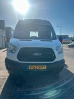Ford Transit 2019 L4H3 Euro6 met tussen Deur NAP, Auto's, Bestelauto's, 1995 cc, Euro 6, 4 cilinders, Wit