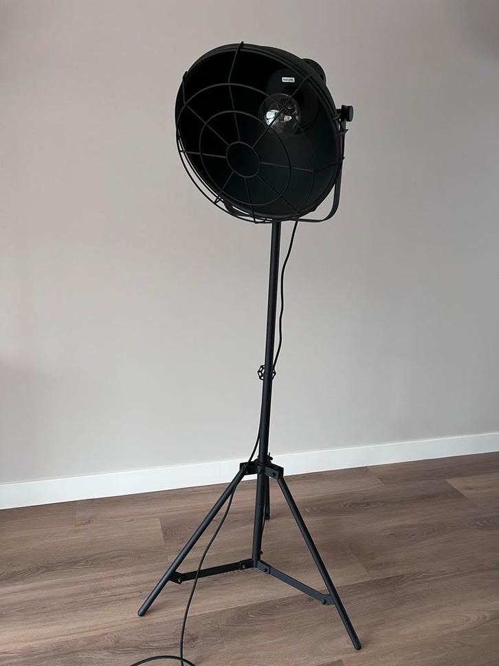 Stoere Industriële Lamp, Huis en Inrichting, Lampen | Vloerlampen, Gebruikt, 100 tot 150 cm, Metaal, Ophalen