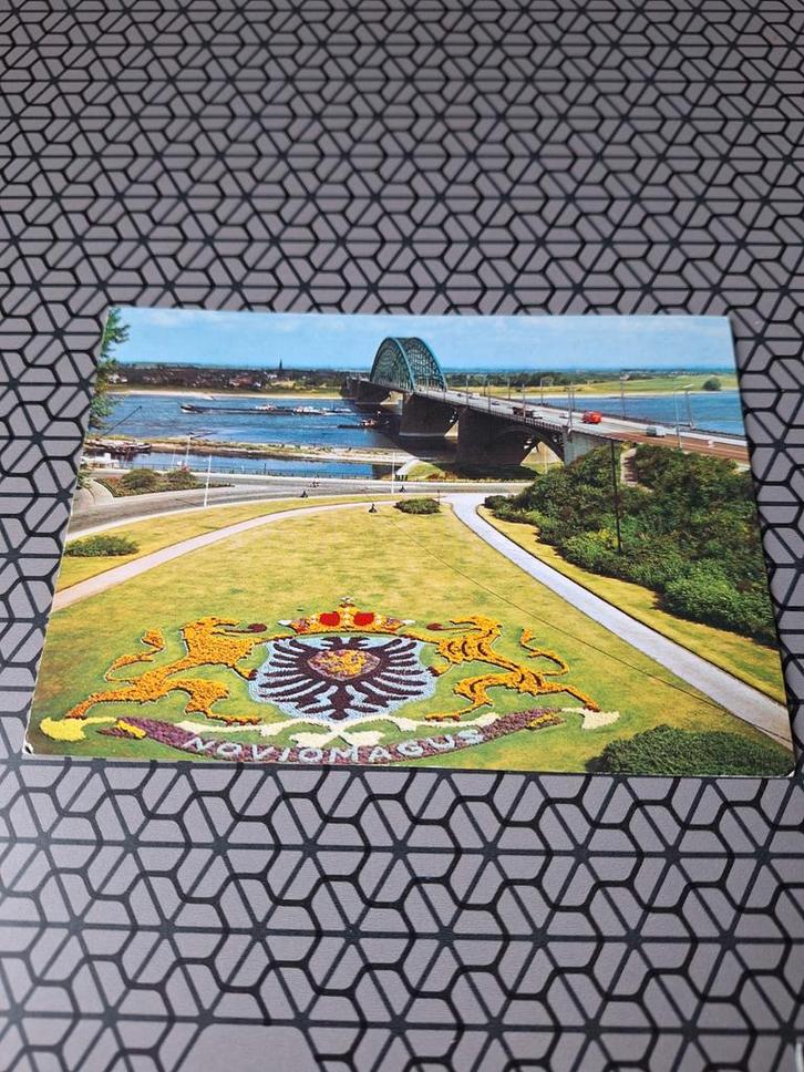 Oude ansichtkaart Nijmegen Waalbrug, Verzamelen, Ansichtkaarten | Buitenland, Ophalen of Verzenden