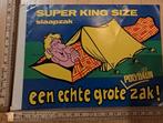 Vintage sticker Super king size slaapzak Polydaun merk logo, Ophalen of Verzenden, Zo goed als nieuw, Overige typen