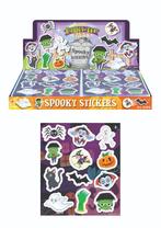 PARTIJ HALLOWEEN SPOOKY STICKERVELLEN 10X11,5CM, Halloween of Griezel, ., Nieuw, Ophalen of Verzenden
