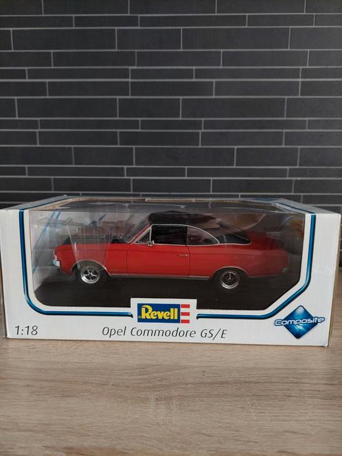 Revell 1:18 Opel Commodore GS/E in doos, Hobby en Vrije tijd, Modelauto's | 1:18, Nieuw, Auto, Revell, Ophalen of Verzenden