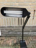 Stevige bureaulamp, Huis en Inrichting, Lampen | Tafellampen, Ophalen of Verzenden, Gebruikt, Metaal, Minder dan 50 cm