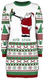 Ugly Christmas Sweater Elfie Stick dress/jurk Maat XL, Nieuw, Ophalen of Verzenden, Kleding, Regina