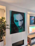 Marilyn Manson Plexiglas Schilderij - 120x100cm, Ophalen