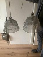 2 mooie metalen hanglampen, Ophalen of Verzenden, Zo goed als nieuw, Minder dan 50 cm