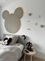 Mickey Mouse mdf wanddeco met Led verlichting, Ophalen, Zo goed als nieuw, Lamp