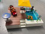 Playmobil Zwembad Set, Ophalen of Verzenden, Gebruikt, Complete set
