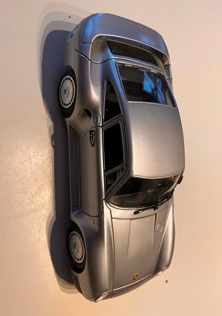 6 modelauto’s Ferrari Porsche Lamborghini Mercedes, Hobby en Vrije tijd, Modelauto's | 1:18, Bburago, Ophalen of Verzenden