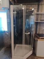 Nooddouche met boiler, Ophalen, Gebruikt, Chroom, Douche