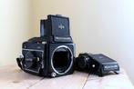 Mamiya 645 + AE Prisma en Waist Level Finder, Audio, Tv en Foto, Ophalen of Verzenden, Gebruikt, Spiegelreflex, Overige Merken