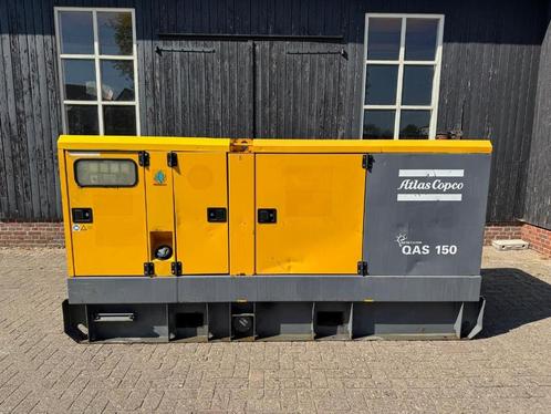 Atlas Copco QAS 150 Kva aggregaat generator, Zakelijke goederen, Machines en Bouw | Aggregaten, Ophalen