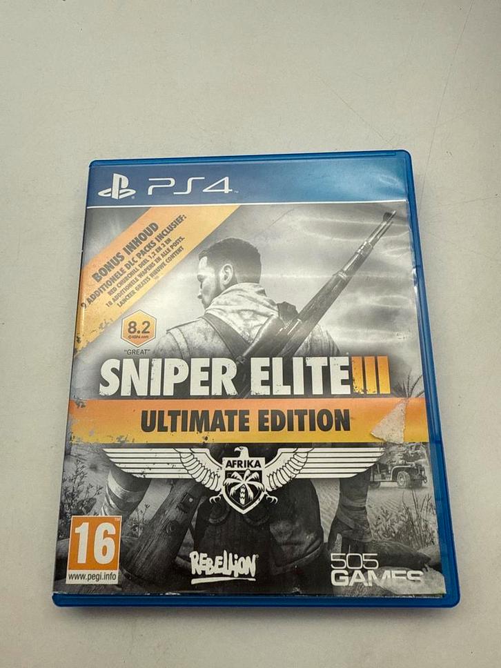 Sniper Elite III Ultimate Edition PS4, Spelcomputers en Games, Games | Sony PlayStation 4, Zo goed als nieuw, Ophalen of Verzenden