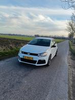 Volkswagen Polo 1.4 GTI 132KW DSG 2010 Wit, Auto's, 1169 kg, Zwart, 179 pk, Leder en Stof