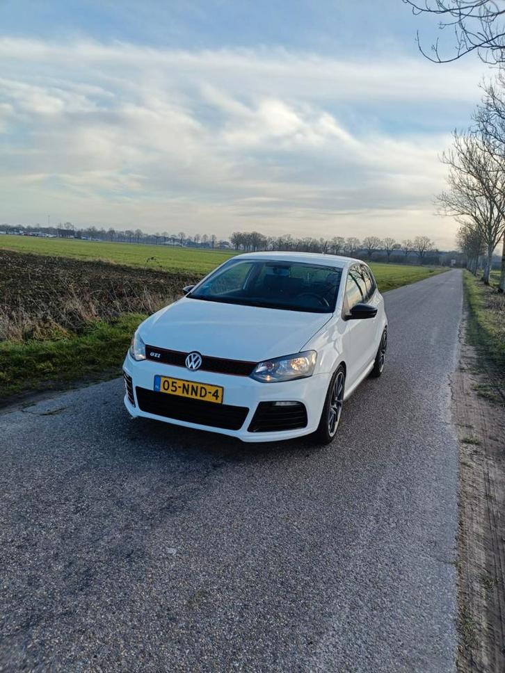 Volkswagen Polo 1.4 GTI 132KW DSG 2010 Wit, Auto's, Volkswagen, Particulier, Polo, ABS, Airbags, Airconditioning, Android Auto