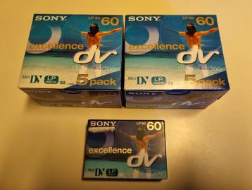 Mini DV digital video cassette, 11 stuks beschikbaar voor biedingen