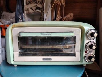Ariete vrijstaand vintage oven licht turquoise/mint kleur beschikbaar voor biedingen
