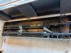 Manfrotto 087NW wind up statieven inclusief flightcase, Muziek en Instrumenten, Standaards, Ophalen, Gebruikt, Licht of Laser