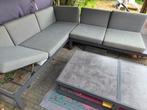 Luxe grijze Aluminium Loungeset - 6 Zitplaatsen, Ophalen, 6 zitplaatsen, Bank, Aluminium