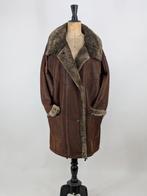 Vintage Christ leren jas met schapenwollen voering - Maat 44, Bruin, Unknown, Maat 42/44 (L), Unknown