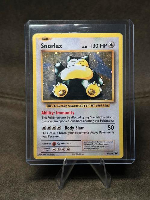 Snorlax #XY179 (Pokemon Promo), Hobby en Vrije tijd, Verzamelkaartspellen | Pokémon, Zo goed als nieuw, Losse kaart, Ophalen of Verzenden