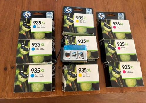 Niewe HP cartridges 935 XL. 3x Yellow, 3x magenta, 3x cyaan, Computers en Software, Printerbenodigdheden, Zo goed als nieuw, Ophalen of Verzenden