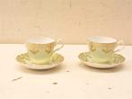 4 Regency Bone china kop en schoteltje 38513, Gebruikt, Ophalen of Verzenden, Bord(en), Wedgwood