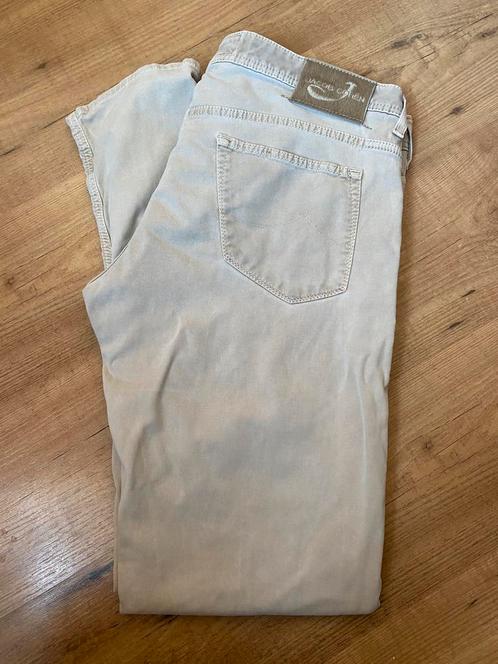 Jacob cohen J613 stretch chino jeans IZGST maat 38 beige, Kleding | Heren, Spijkerbroeken en Jeans, Zo goed als nieuw, W36 - W38 (confectie 52/54)