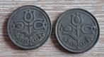 Zinken Nederlands dubbeltje 1942, Ophalen of Verzenden, Koningin Wilhelmina, 10 cent, Losse munt