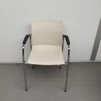 Ahrend Well Chair stapelstoel - beige kunststof set van 4 st, Ophalen of Verzenden, Overige kleuren, Kunststof