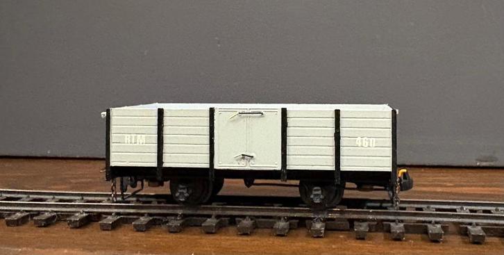 Harry Kaffa/Cw Modelbouw Messing RTM 460 bakwagen, Hobby en Vrije tijd, Modeltreinen | H0, Nieuw, Wagon, Gelijkstroom, Overige merken