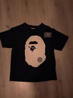 Zwarte BAPE tshirt, Kleding | Heren, T-shirts, Verzenden, Zo goed als nieuw, Zwart