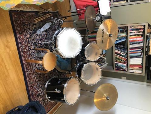 Drumstel, merk: Impact, kleur zwart, Muziek en Instrumenten, Drumstellen en Slagwerk, Zo goed als nieuw, Overige merken, Ophalen