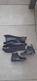 Paardrijschoenen met chaps maat 40, Dieren en Toebehoren, Paardrijkleding, Ophalen of Verzenden, Gebruikt, Recreatie, Schoeisel