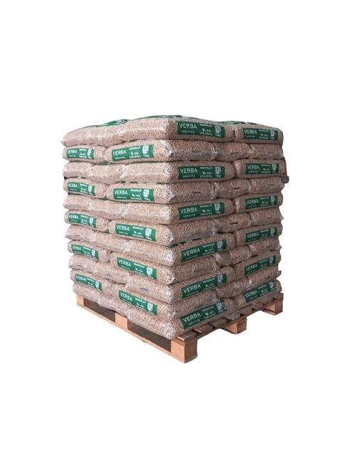 🔥VERBA houtpellets EN+A1🔥| €359,- per pallet!!!‼️, Tuin en Terras, Haardhout, Blokken, Overige houtsoorten, 6 m³ of meer, Ophalen of Verzenden