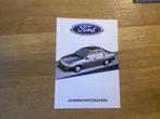Ford Leveringsprogramma Brochure 1985, Ophalen of Verzenden
