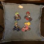 Mario kart kussen, Blauw, Nieuw, Ophalen of Verzenden, Kussen