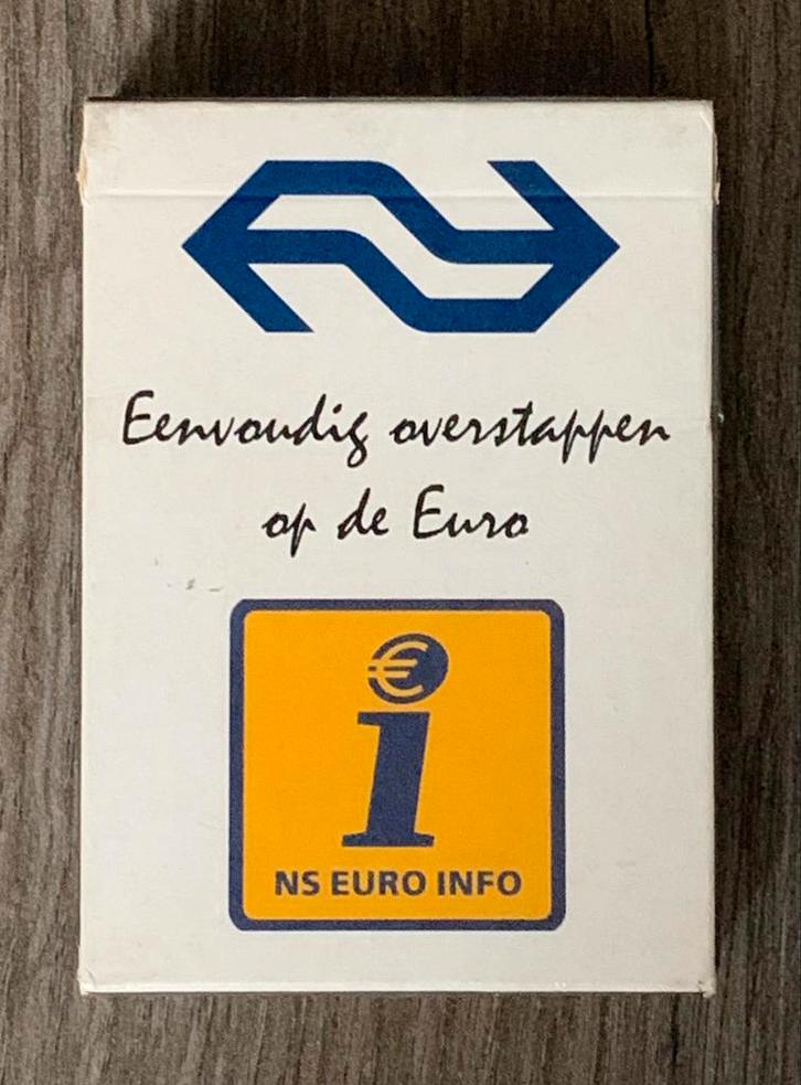 Nederlandse SpoorWegen: Kaartspel/Speelkaarten, Verzamelen, Spoorwegen en Tramwegen, Ophalen of Verzenden