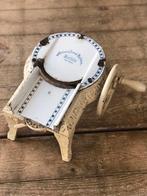 Antieke historische emaille snijmachine Westfalia vlees kaas, Ophalen