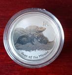 1/2 oz Year of the Mouse 2008, Ophalen of Verzenden, Zilver