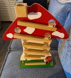 Houten Janbibejan knikkerspel, Ophalen of Verzenden, Gebruikt, Overige typen