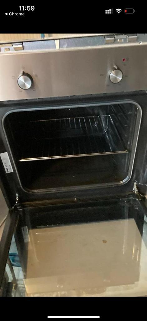 IKEA Inbouw oven nishoogte 60cm, Witgoed en Apparatuur, Ovens, Gebruikt, Inbouw, Oven, 45 tot 60 cm, Ophalen