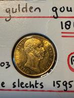 Gouden vijfje 1843 FDC- zeer zeldzaam!, Postzegels en Munten, Munten | Nederland, 5 gulden, Koning Willem I, Losse munt, Goud