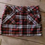 Schots geruit rokje - Maat L - Punk Grunge, Maat 42/44 (L), Ophalen of Verzenden, Boven de knie, Rood