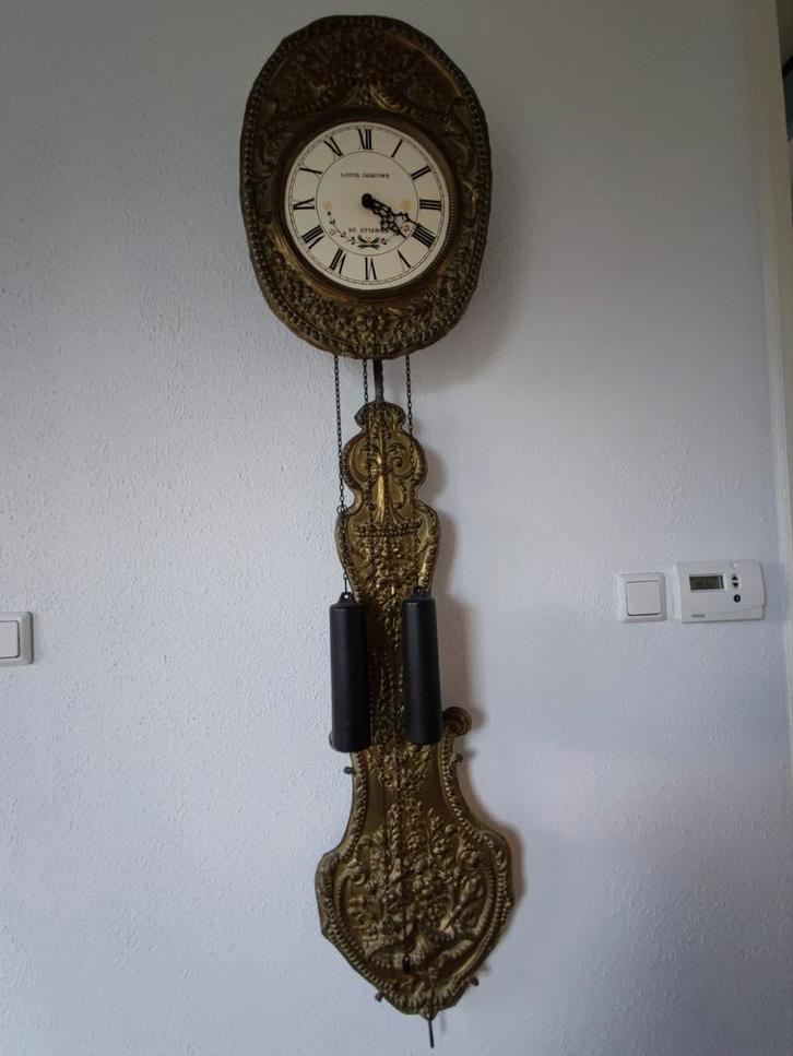Comtoiseklok, in goede staat werkend, Huis en Inrichting, Woonaccessoires | Klokken, Wandklok, Ophalen