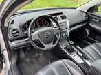 Mazda 6 Sportbreak 2.5 S-VT GT-M ECC Audio-CD/MP3 Leder LMV, Auto's, Zwart, 4 cilinders, 6 sportbreak, Leder