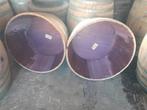 groot half wijnvat 500 liter tbv palm of olijfboom ect., Ophalen, Rond, Nieuw, 60 tot 100 cm
