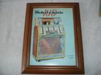 Jukebox Seeburg M100B in Lijst   34 x 26, Ophalen of Verzenden, Zo goed als nieuw, 1950 tot 1960, Seeburg
